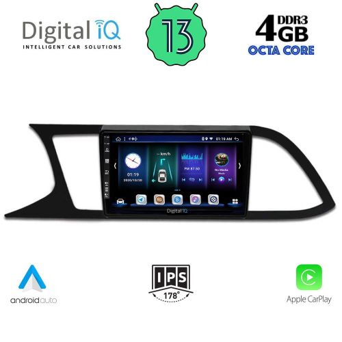 DIGITAL IQ BXD 6575_CPA MULTIMEDIA 9" for SEAT LEON 2012-2021