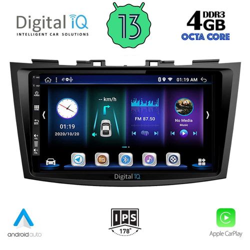 DIGITAL IQ BXD 6685_CPA MULTIMEDIA 9" for SUZUKI SWIFT 2011-2016