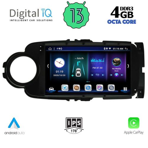 DIGITAL IQ BXD 6737_CPA MULTIMEDIA 9" for TOYOTA YARIS 2011-2020