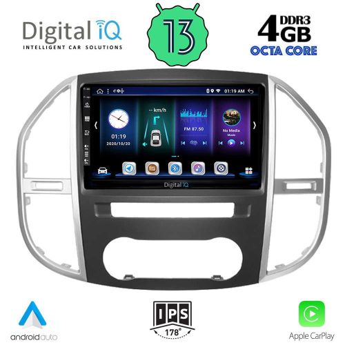 DIGITAL IQ BXD 6429_CPA MULTIMEDIA 10" for MERCEDES VITO-VIANO /W447/ 2015>