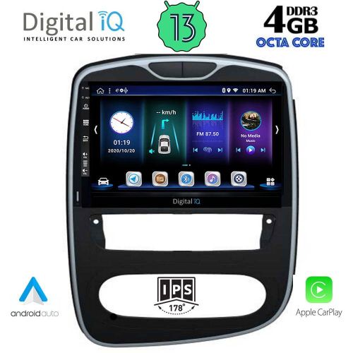 DIGITAL IQ BXD 6545_CPA Мултимедия за кола 10 инча за RENAULT CLIO 2016>