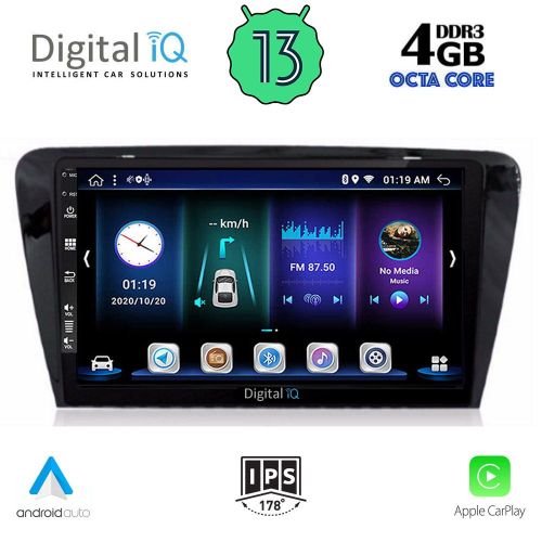 DIGITAL IQ BXD 6597_CPA MULTIMEDIA 10" for SKODA OCTAVIA 5 2005-2012