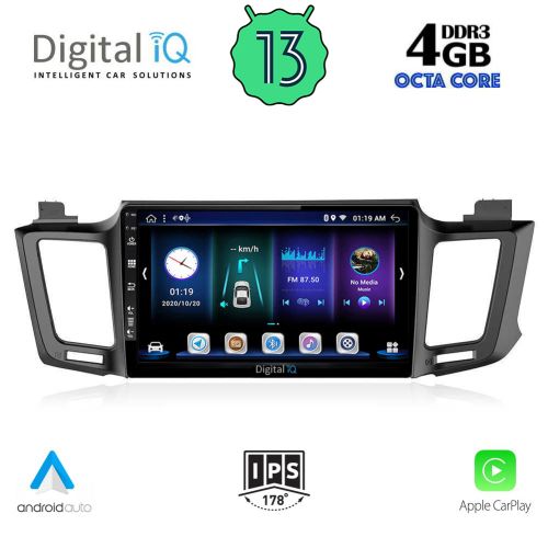 DIGITAL IQ BXD 6733_CPA Мултимедия за кола 10 инча за TOYOTA RAV 4 2013-2019