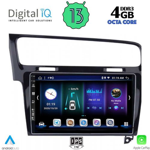 DIGITAL IQ BXD 6747_CPA MULTIMEDIA 10" for VW GOLF 7 2013-2020