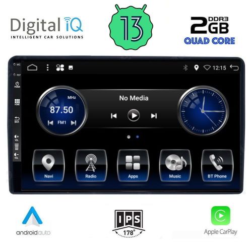 DIGITAL IQ BXH 3081_CPA MULTIMEDIA 9" CITROEN BERLINGO 2008-2018
