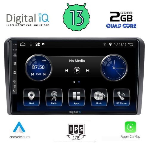 DIGITAL IQ BXH 3481_CPA Мултимедия за кола 9 инча за OPEL всички модели 2004-2014