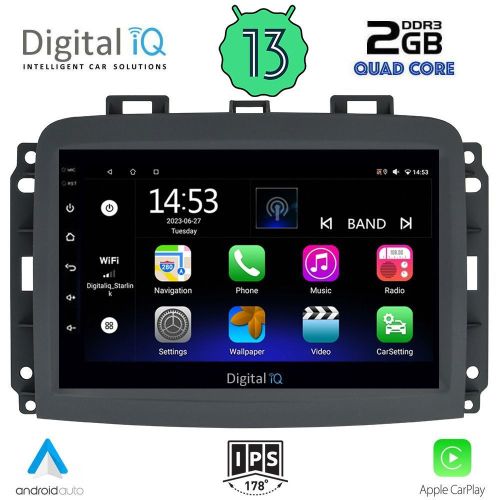 DIGITAL IQ RSB 2132_CPA MULTIMEDIA 9" for FIAT 500L 2012>