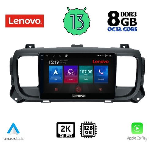 LENOVO SSW 10729_CPA Мултимедия за кола 9 инча за CITROEN JUMPY-SPACETOURER-PEUGEOT EXPERT-TRAVELLER-TOYOTA PROACE 2016>