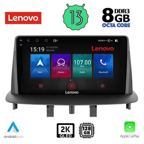 LENOVO SSW 10556_CPA MULTIMEDIA 9" for RENAULT MEGANE 3 2009-2016