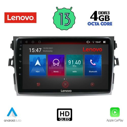 LENOVO SSX 9713_CPA MULTIMEDIA 9" for TOYOTA COROLLA 4D 2006-2012