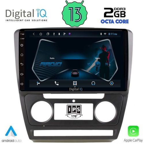 DIGITAL IQ RTC 5595_CPA MULTIMEDIA 10" for SKODA OCTAVIA 5 2005-2012
