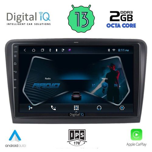 DIGITAL IQ RTC 5604_CPA Мултимедия за кола 10 инча за SKODA SUPERB 2008-2015