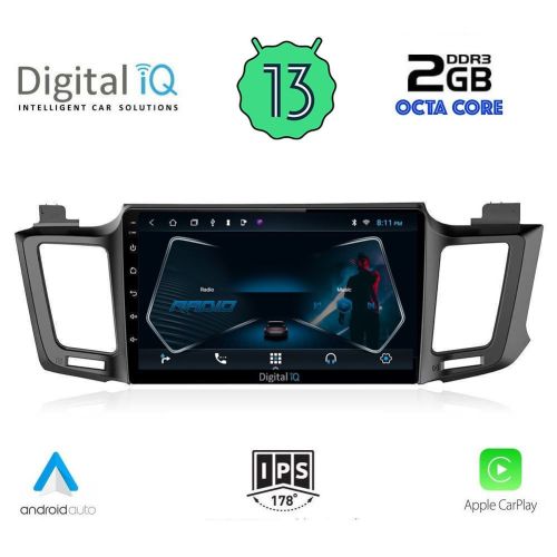DIGITAL IQ RTC 5733_CPA Мултимедия за кола 10 инча за TOYOTA RAV4 2013-2019