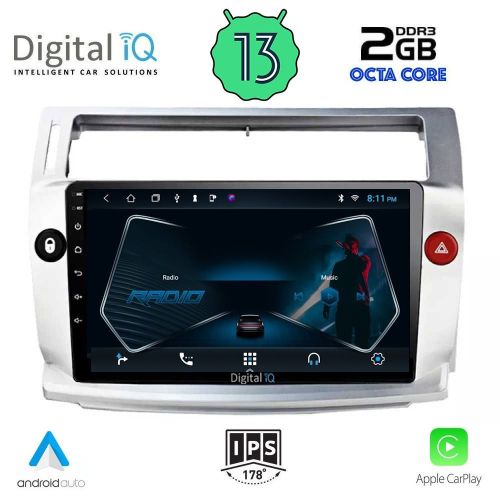 DIGITAL IQ RTC 5084_CPA MULTIMEDIA 9" for CITROEN C4 2004-2011