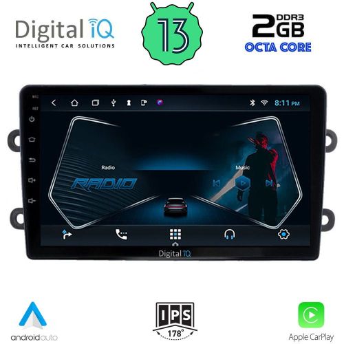 DIGITAL IQ RTC 5102_CPA MULTIMEDIA 9" for DACIA DUSTER 2012-2019