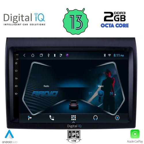 DIGITAL IQ RTC 5140_CPA Мултимедия за кола 9 инча за FIAT DUCATO 2006-2011