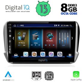 DIGITAL IQ BXD 8508_CPA Мултимедия за кола 10 инча за PEUGEOT 208-2008 2012-2021