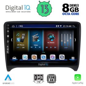 DIGITAL IQ BXD 8009_CPA MULTIMEDIA 9" for  AUDI TT 2007-2015