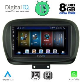 DIGITAL IQ BXD 8134_CPA Мултимедия за кола 9 инча за FIAT 500X 2014>
