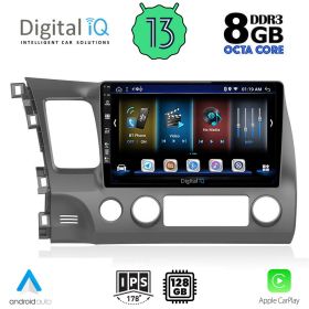 DIGITAL IQ BXD 8188_CPA MULTIMEDIA 10" for HONDA CIVIC 4D 2006-2012