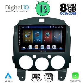 DIGITAL IQ BXD 8361_CPA Мултимедия за кола 9 инча за MAZDA 2 2007-2014