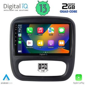DIGITAL IQ RSB 2499_CPA Мултимедия за кола 9 инча за OPEL VIVARO-RENAULT TRAFFIC-FIAT TALENDO-NISSAN NV 300 2014>