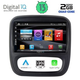 DIGITAL IQ BXH 3499_CPA Мултимедия за кола 9 инча за OPEL VIVARO-RENAULT TRAFIC-FIAT TALENDO-NISSAN NV300 2014>