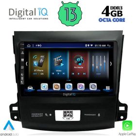 DIGITAL IQ BXD 6442_CPA MULTIMEDIA 9" for CITROEN C-CROSSER-MITSUBISHI OUTLANDER-PEUGEOT 4007 2006-2012