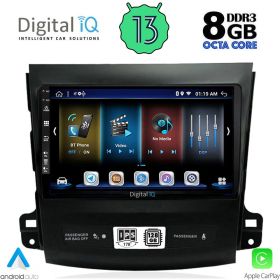 DIGITAL IQ BXD 8442_CPA MULTIMEDIA 9" for CITROEN C-CROSSER-MITSUBISHI OUTLANDER-PEUGEOT 4007 2006-2012