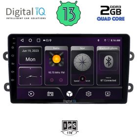 DIGITAL IQ BXB 1102_GPS MULTIMEDIA 9" for DACIA DUSTER 2012-2019