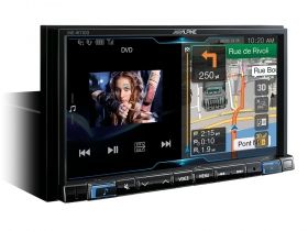 Alpine INE-W710DC 7” навигация за каравани, кемпери и камиони, с карти TomTom, съвместима с Apple CarPlay и Android Auto