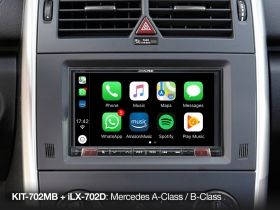 Alpine KIT-702MB 7-inch Installation Kit with CAN Interface and Steering Wheel Remote Control Interface for Mercedes A-/B-class, Vito/Viano and Sprinter - KIT-702MB