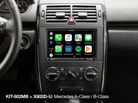 Alpine KIT-802MB  8" инсталационен кит за  Mercedes A-/B-class, Vito/Viano и Sprinter 