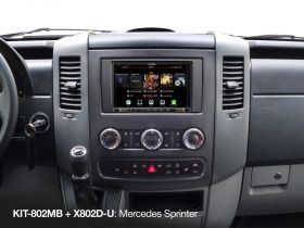 Alpine KIT-802MB  8" инсталационен кит за  Mercedes A-/B-class, Vito/Viano и Sprinter 