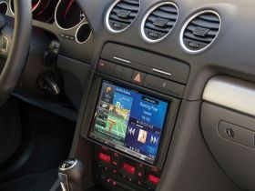 Alpine KIT-8A4D 8" монтажен кит с CAN интерфейс и интерфейс за управление от волана за Audi A4/Seat Exeo