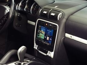 Alpine KIT-8CYE  8" Installation Kit with Steering Wheel Remote Control Interface for Porsche Cayenne