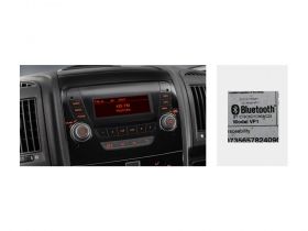 Alpine KIT-902DU-BT  9" инсталационен кит за Fiat Ducato 3, Citroën Jumper 2 и Peugeot Boxer 2 с 2 DIN оригинално радио с Bluetooth