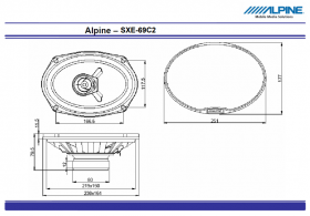 Alpine SXE-69C2