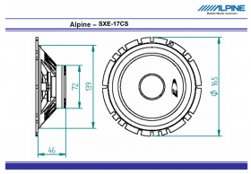 Alpine SXE-17CS