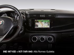 Alpine KIT-7AR-940 7 inch Installation Kit for Alfa Romeo Giulietta (Type 940) from 2013- and newer
