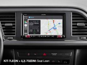 Alpine KIT-7LEON 7" Installation Kit for Seat Leon 2013 -