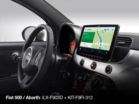 Alpine KIT-F9FI-312  -  Кит за монтаж на iLX-F903D / INE-F904D във Fiat 500 / Abarth (312)