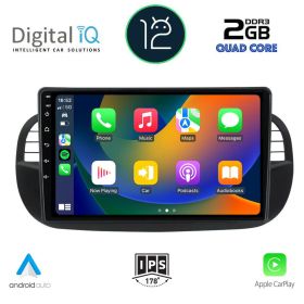 DIGITAL IQ RSB 2130_CPA MULTIMEDIA 9" for  FIAT 500 mod. 2007-2015