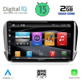 DIGITAL IQ BXH 3508_CPA Мултимедия за кола 10 инча за PEUGEOT 208-2008 2012-2021