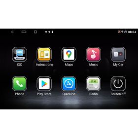 LENOVO LND 4138_CPA Мултимедия за кола 9 инча за FIAT DOBLO 2015-2018
