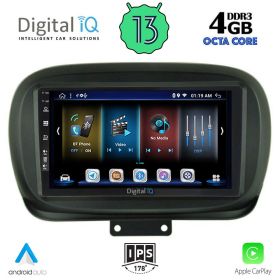 DIGITAL IQ BXD 6134_CPA Мултимедия за кола 9 инча за FIAT 500X 2014>
