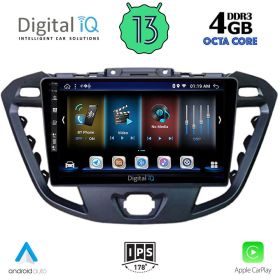 DIGITAL IQ BXD 6177_CPA Мултимедия за кола 9 инча за FORD TRANSIT CUSTOM-TORNEO CUSTOM 2013>