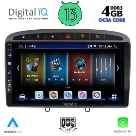 DIGITAL IQ BXD 6513_CPA MULTIMEDIA 9" for PEUGEOT 308 2007-2012