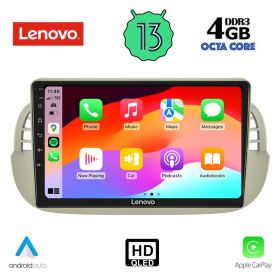 LENOVO SSX 9130_CPA MULTIMEDIA 9" for FIAT 500 2007-2014
