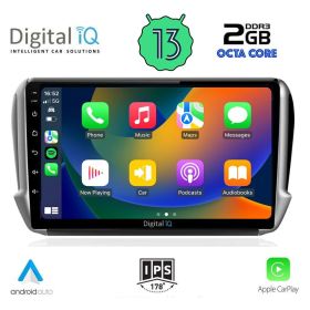 DIGITAL IQ RTC 5508_CPA MULTIMEDIA 10" for PEUGEOT 208-2008 2012-2021